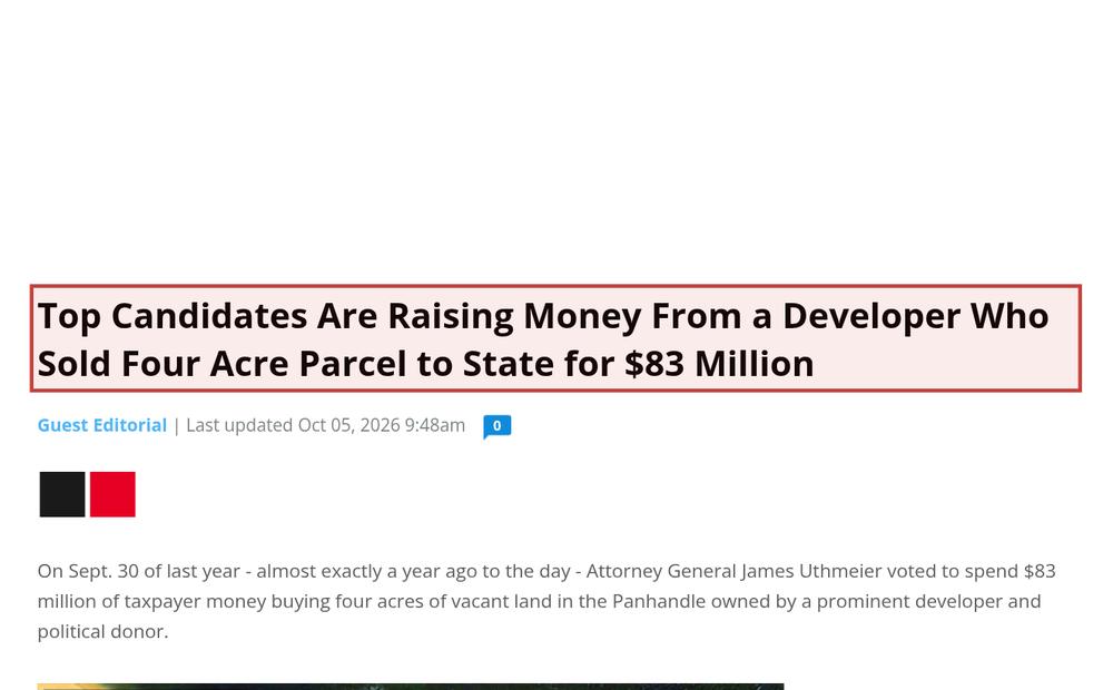 Screenshot of the source on lakewalesnews.net, with the key passage boxed in red